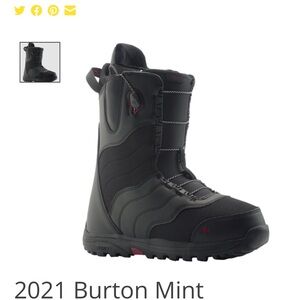 Burton mint speedzone snowboard boots